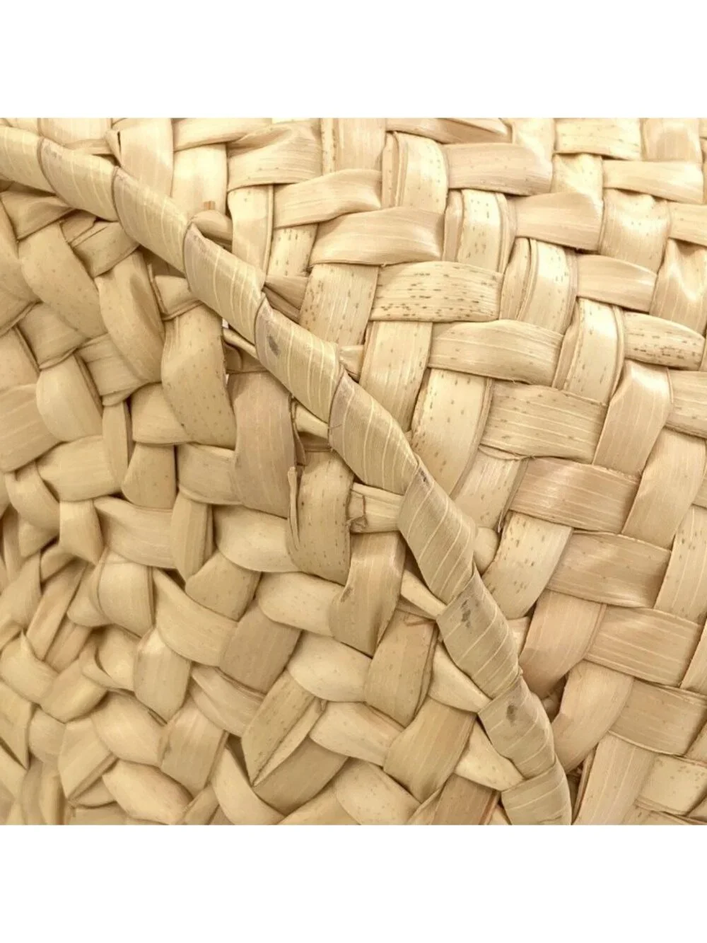 Loewe Basket Small Tote Bag Calfskin Palm Leaf
